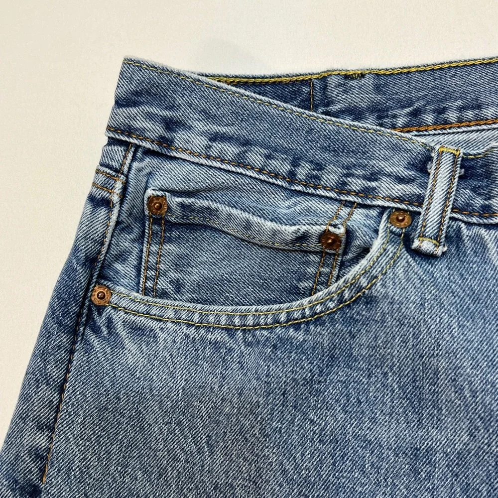 Levi's 505 Regular Fit Jeans Mens W38 L30 Blue Denim Classic Casual Vintage 90's